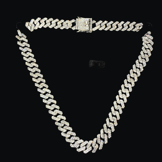 Iced Out Cuban Link Chain