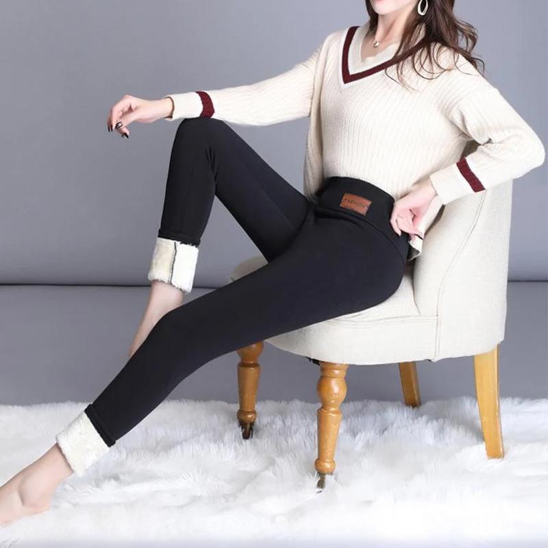 Buy Warm Winter Leggings Fleece Lined Thermal Leggings Beige at Amazon.in